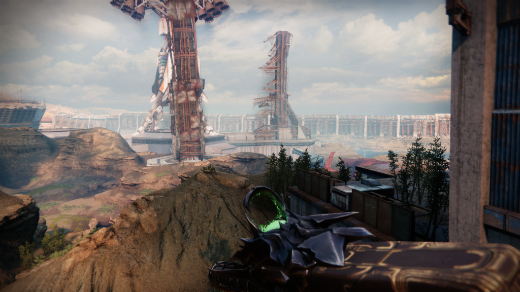 Destiny 2 Launch silos at the spaceport